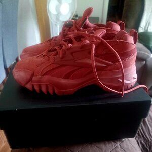 CardiB  red Reebok  Sneakers